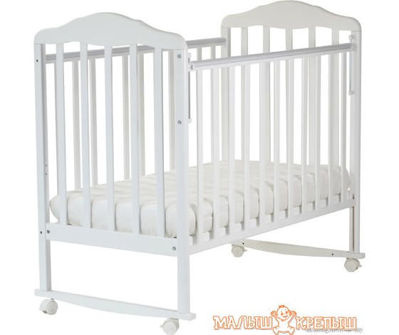 Детская кроватка СКВ-Компани Берёзка New 120111 (Белый)