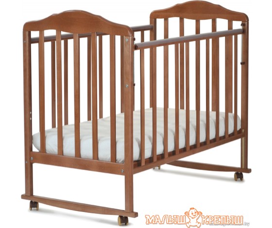 Детская кроватка СКВ-Компани Березка 120117 (Орех)