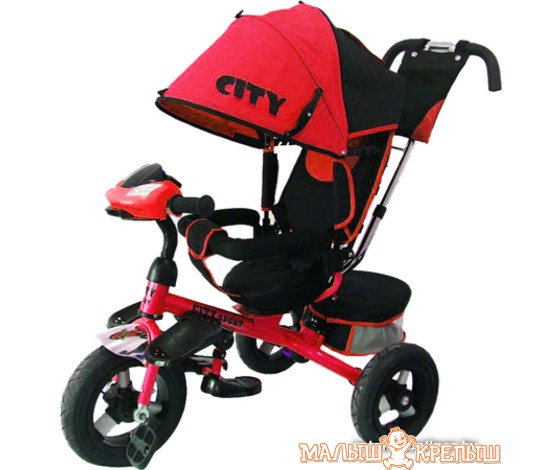 Детский велосипед Trike City Sport 5588A-1 поворотное сидение 180°