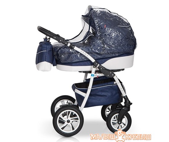 Дождевик для детской модульной коляски (2 в 1) и (3 в 1)