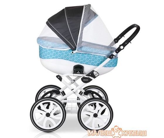 Москитная сетка для детской классической коляски