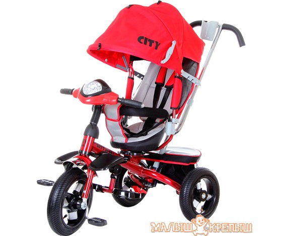 Детский велосипед Trike City Sport 5588A-2 (красный)