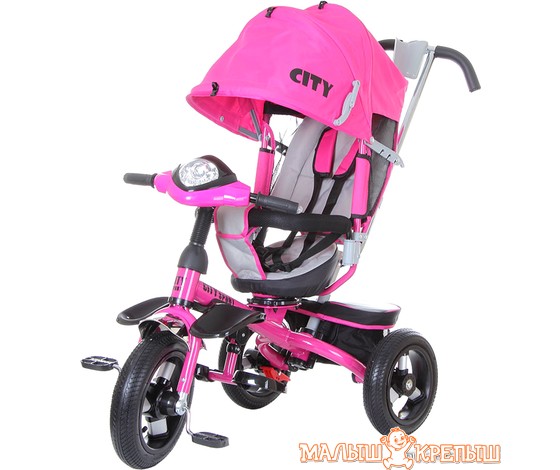 Детский велосипед Trike City Sport 5588A-2 (розовый)