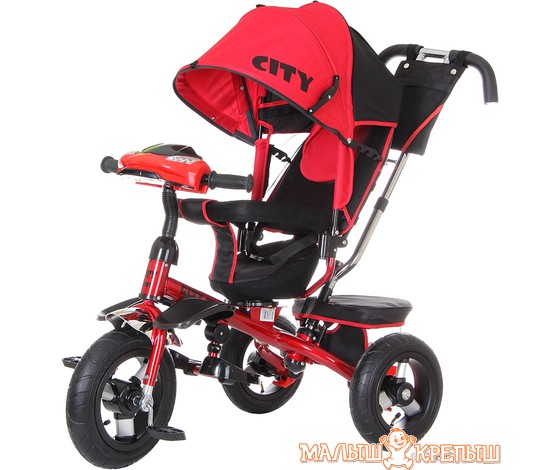 Детский велосипед Trike City Sport 5588A-1 (красный)