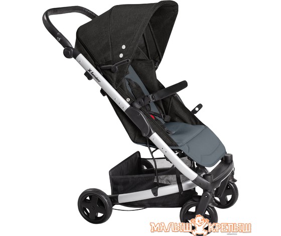 Коляска прогулочная «книга» X-Lander X-Go (Lunar Black)