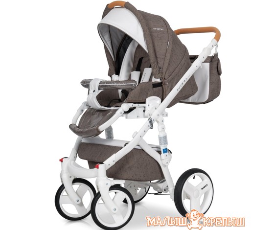 Детская коляска Riko Brano Luxe (3 в 1)