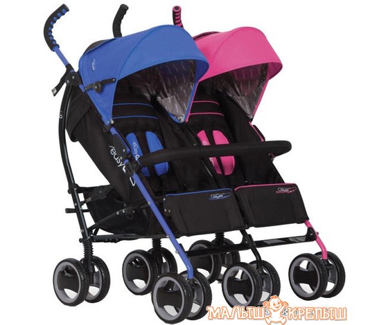 Детская коляска EasyGo Duo Comfort (mix)