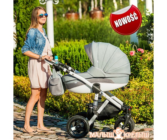 Детская коляска Adamex Aspena (2 в 1)