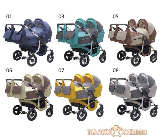 Универсальная коляска Teddy Fenix Duo (2 в 1)