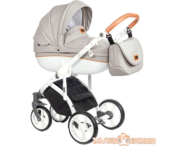 Детская коляска ROAN Bass Soft LE (2 в 1)  island stone