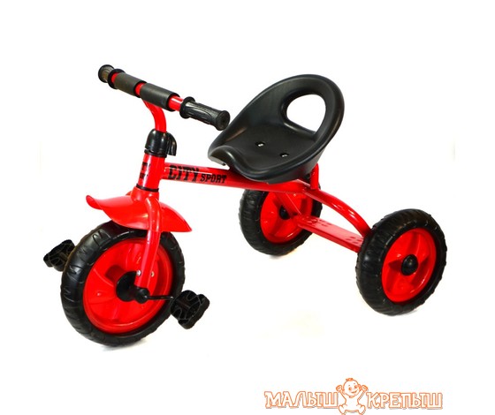 Детский велосипед CITY sport (красный голубой)