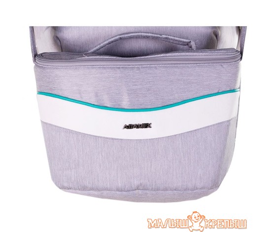 Детская коляска Adamex Monte Carbon Deluxe (2 в 1)