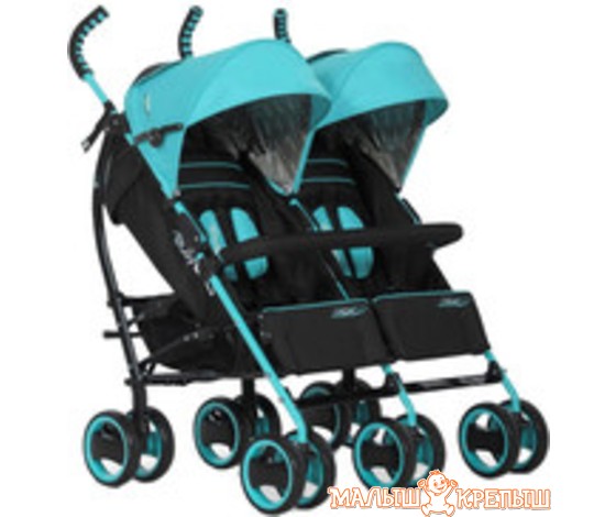 Коляска прогулочная «трость» EasyGo Duo Comfort (scarlet)