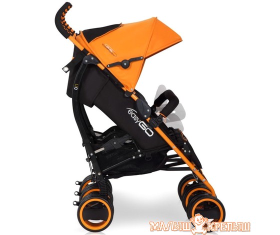 Коляска прогулочная «трость» EasyGo Duo Comfort (scarlet)