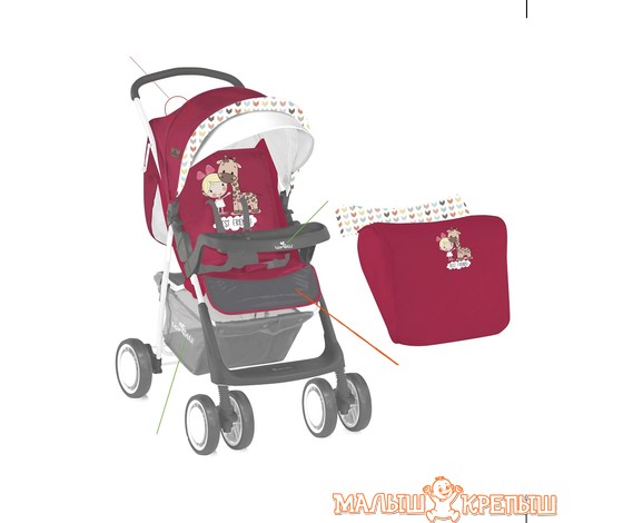 Коляска прогулочная «книга» Lorelli Terra 2018