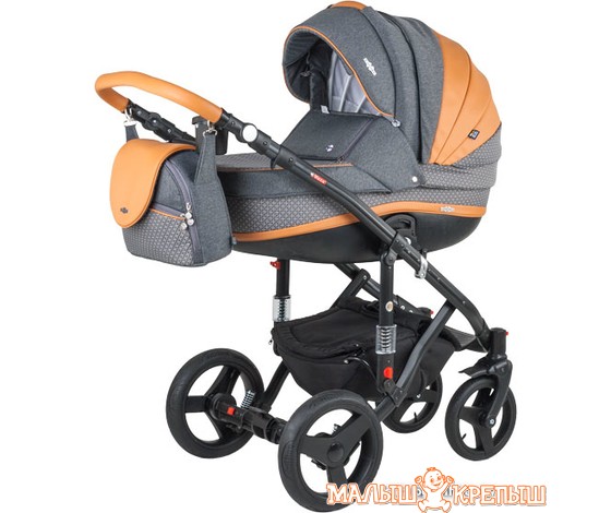 Универсальная коляска Adamex Vicco Carmel&Grey (3 в 1)