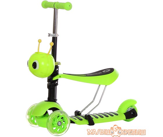 Самокат Ausini 4109A (салатовый)