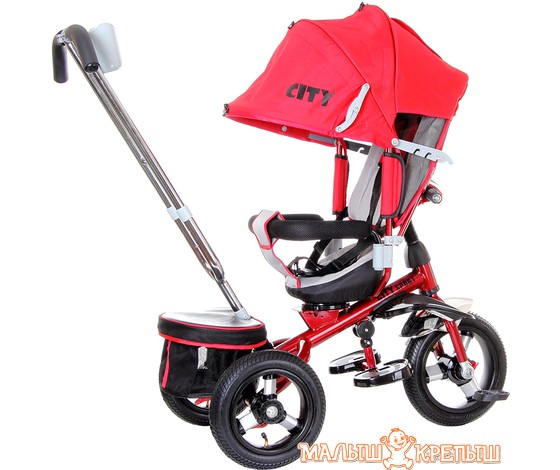 Детский велосипед Trike City Sport 5588A-2 (красный)