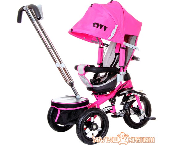 Детский велосипед Trike City Sport 5588A-2 (розовый)