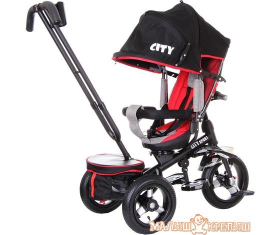 Детский велосипед Trike City Sport 5588A-2 (черный)