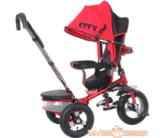 Детский велосипед Trike City Sport 5588A-1 (красный)