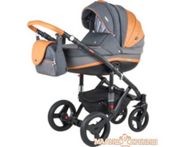 Универсальная коляска Adamex Vicco Carmel&Grey (2 в 1)