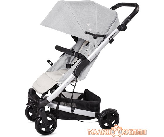 Коляска прогулочная «книга» X-Lander X-Go (Lunar Black)