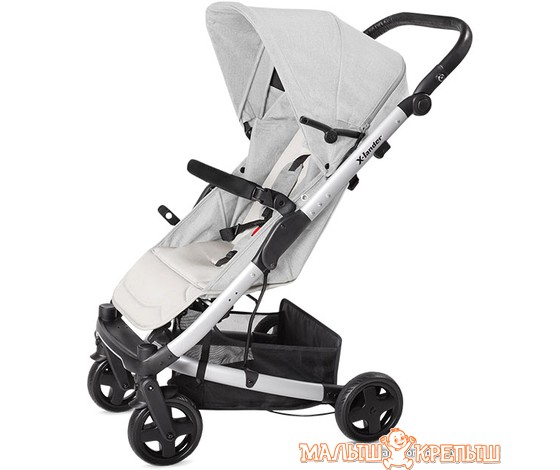 Коляска прогулочная «книга» X-Lander X-Go (Lunar Black)
