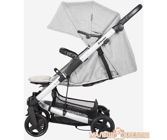 Коляска прогулочная «книга» X-Lander X-Go (Lunar Black)