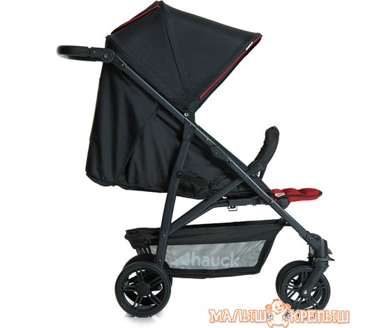 Коляска прогулочная «книга» Hauck Rapid 4 Caviar Tango
