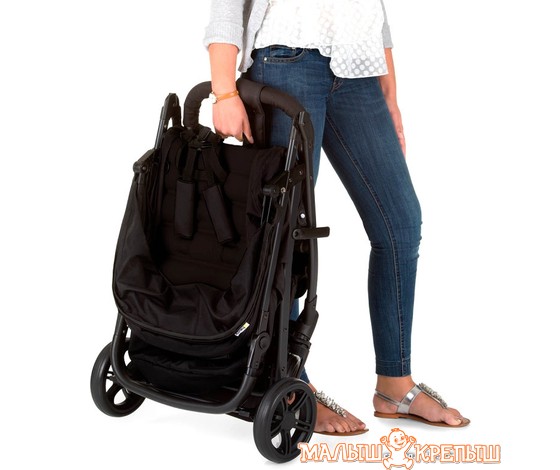 Коляска прогулочная «книга» Hauck Rapid 4 Caviar Tango