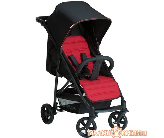 Коляска прогулочная «книга» Hauck Rapid 4 Caviar Tango