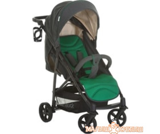 Коляска прогулочная «книга» Hauck Rapid 4S Caviar Neon Yellow