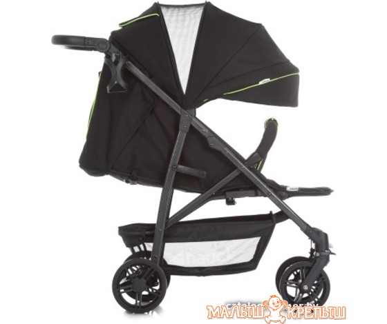 Коляска прогулочная «книга» Hauck Rapid 4S Caviar Neon Yellow