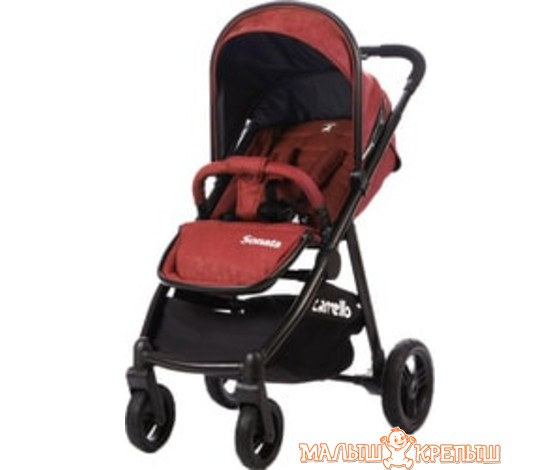 Коляска прогулочная «книга» Carrello Sonata (коричневый)