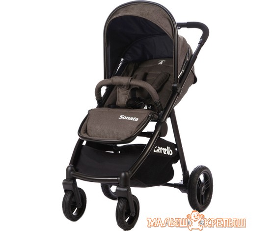 Коляска прогулочная «книга» Carrello Sonata (коричневый)