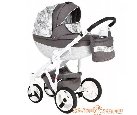 Универсальная коляска Adamex Monte Deluxe Carbon (3 в 1, D7)