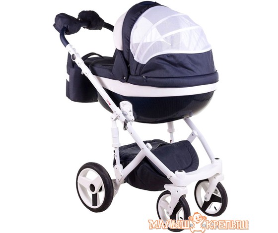 Универсальная коляска Adamex Monte Deluxe Carbon (3 в 1, D7)