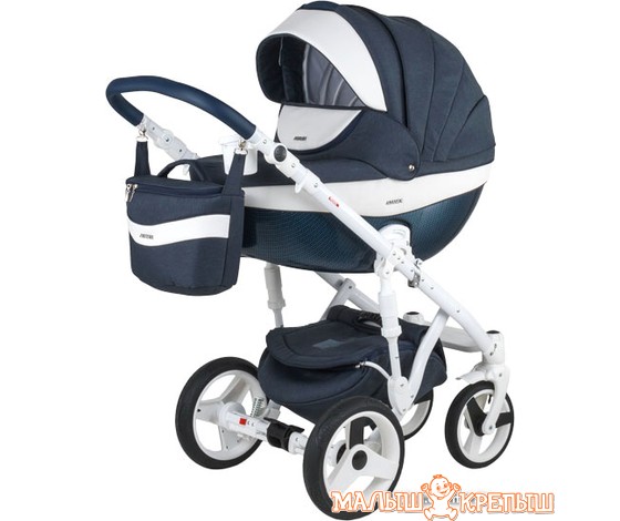 Универсальная коляска Adamex Monte Deluxe Carbon (3 в 1, D7)