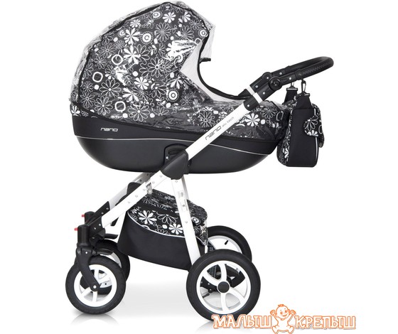 Детская коляска Riko Nano Flower Collection (2 в 1)