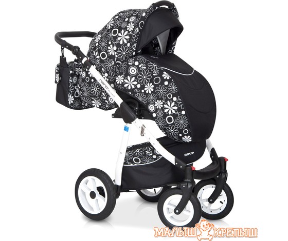Детская коляска Riko Nano Flower Collection (2 в 1)